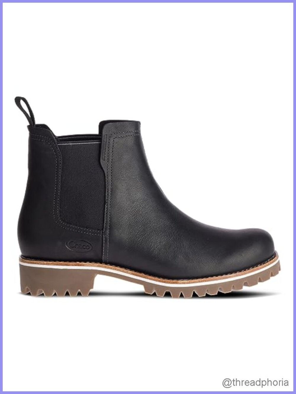 Waterproof Leather Chelsea Ankle Boots Hiking Casual Slip On